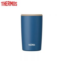 膳魔师（THERMOS） TCDP-400 BL保温杯咖啡杯情侣学生简约便携水杯子 415ml午夜蓝