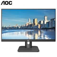 AOC 24E1H 电脑显示器 24英寸全高清IPS屏 低蓝光不闪窄边框