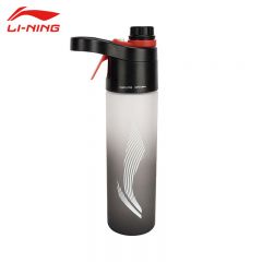 李宁（LI-NING） 运动时尚中性运动水壶AQTU207-1黑色F