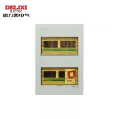 德力西电气 空开箱空气开关漏电保护盒 照明配电箱 CDPZ30S-24 回路 明装式 基础型