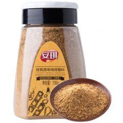 安琪 经典原味烧烤撒料 130g瓶装 家用烤肉烤鱼调料蘸料 复合调味料