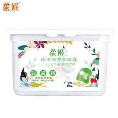 柔妮 浓缩洗衣凝珠持久留香 清新森林香8g*56颗盒装