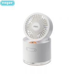 恩谷（ENGUE） EG-F60 折叠风扇加湿器多角度调节持久续航 白色