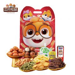 三只松鼠（Three Squirrels） 坚果礼袋美味时光 1230g