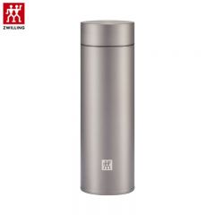 双立人（ZWILLING） 保温杯 480ml纯钛保温杯杯子泡茶杯茶滤杯钛杯便携抑菌水杯茶滤杯（99.5%内外纯钛）