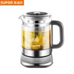 苏泊尔（SUPOR） SW-15Y26养生壶 1.5L大容量加厚玻璃多功能煮水壶 电煮茶壶 电热水壶