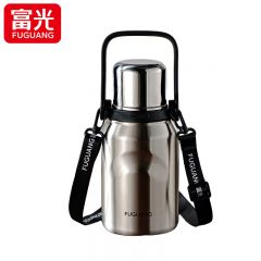 富光（FUGUANG） 焖茶杯焖茶壶户外闷泡杯便携316L不锈钢便携茶水分离保温杯 本色-900ML