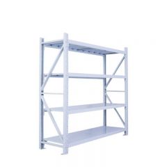 轩宜纺 货架/组超重型500kg 白色 2000*2000*600