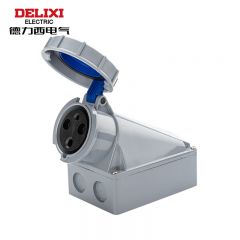 德力西电气 工业明装插座 工业插座 DEP2-1432 IP67 125A 3芯 250V DHADEP21432U