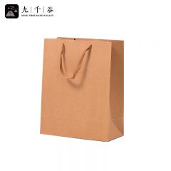 九千谷 包装袋礼品袋大号牛皮纸袋生日礼物商务手提送礼纸袋子10只装3049