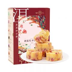 雅觅 玫瑰绿豆糕 320g