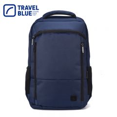 蓝旅（TRAVEL BLUE） 3122城市探索者系列双肩背包电脑包16英寸男女商务通勤背包轻便休闲旅行包蓝色