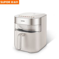 苏泊尔（SUPOR） KD70Y86家用7L大容量远红外双热源立体加热 免翻面 智能操作蒸汽嫩炸全金属内腔空气炸锅