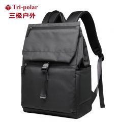 三极户外（Tri-polar） TP2086双肩包电脑包旅行休闲包时尚潮流书包男运动旅行包灰色