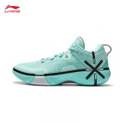 李宁（LI-NING） ABPU029-3男士篮球场地鞋减震柔软透气清凉休闲鞋运动鞋岛屿蓝40码