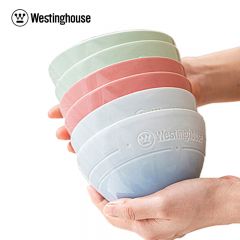 西屋（Westinghouse） 美式陶瓷碗餐具饭碗隔热小碗碟套装 三色 6头瓷器小碗六件套 WCTY-02