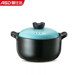 爱仕达（ASD） 陶瓷煲甄陶Ⅲ砂锅家用汤煲炖锅耐热高汤煲中药煎锅浅汤煲3.5L RXC35B3Q（口）