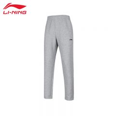李宁（LI-NING） AKLTB42-2舒适保暖卫裤女子健身系列新款运动裤直筒裤L