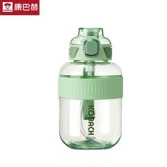 康巴赫（KBH） Tritan塑料水杯运动水杯大容量夏季杯子男女士学生户外健身饮用壶畅饮大容量【冰绿豆沙】 1200ml