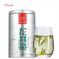 忆江南 茶叶绿茶 龙井 明前钱塘茶叶龙井银罐装 200g