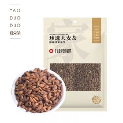 姚朵朵 花草茶 麦茶大颗粒 麦香浓郁原味烘焙型 珍选大麦茶400g 1袋