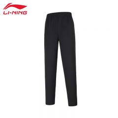 李宁（LI-NING） 舒适保暖女款卫裤AKLU988-1黑色M