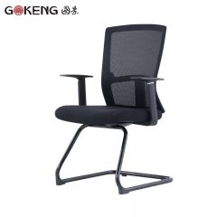 国景 F006 办公椅网布会议培训弓形椅洽谈椅家用电脑椅 600*600*920mm/把