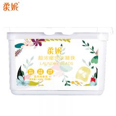 柔妮 浓缩洗衣凝珠持久留香 蓝风铃香8g*56颗盒装