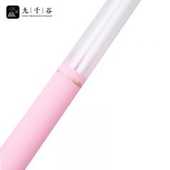 九千谷 鲜花包装纸单支花束包装袋情人节玫瑰花包花纸粉色20张含丝带3926
