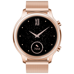 荣耀（HONOR）手表2Magic2智能运动蓝牙通话手表 雅致款42MM-樱粉金