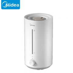 美的（Midea） 家用卧室客厅孕妇婴儿除菌银离子大容量办公桌面空气加湿器轻音低噪升级款 410ml/h大雾量 PD-40V