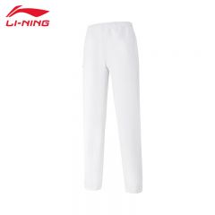 李宁（LI-NING） 舒适保暖女款卫裤AKLU982-3标准白M