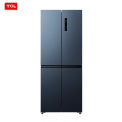 TCL 410升十字门一级变频冰箱AAT负氧离子养鲜33分贝低音 -32℃深冷速冻 R410S1-U