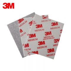 3M 海绵砂纸 木料金属塑料打磨砂纸02606砂块180目11.4*14cm 20片装