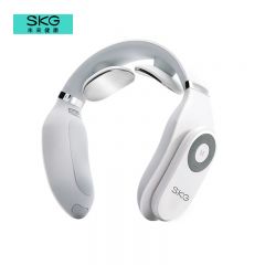 SKG 4098 颈椎按摩器 蓝牙款护颈部肩颈脖子三档恒温热敷电脉冲按摩仪蓝牙便携