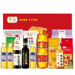 金龙鱼 福遇锦鲤大礼包F 3900g+3118ml