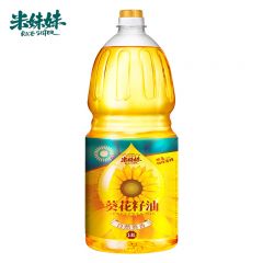 米妹妹（MIMEIMEI） 葵花籽油1.8L 食用油 物理压榨 家庭烹饪炒菜油