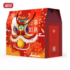 富昌 菌菇伴手礼盒830g 南北干货 万事如意礼盒