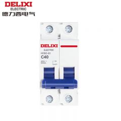 德力西（DELIXI）空气开关 HDBE632C40 家用空开小型断路器2P双极断路器 2P40A