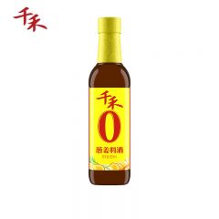 千禾 料酒葱姜料酒粮食酿造 去腥提味500mL 不使用添加剂