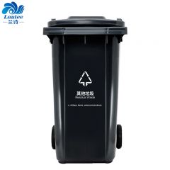 兰诗（LAUTEE） 户外大号分类环卫垃圾桶120L灰色其他垃圾