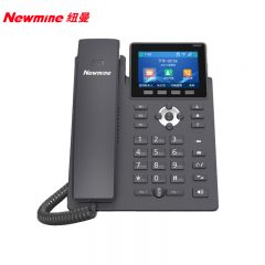 纽曼（Newmine） HL2008TSD-4381(R) IP电话机网络SIP录音电话/安卓智能电话机/智能通讯录/网络电话办公座机 黑色