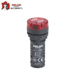 德力西电气（DELIXI ELECTRIC） 蜂鸣器LAY5s-FM 断续闪烁式 AC 380V 红（蜂鸣器）