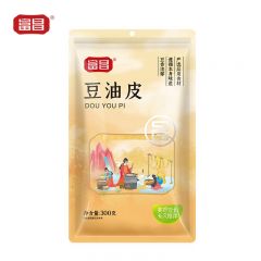 富昌 豆油皮300g 黄豆制品 腐竹皮 油豆皮