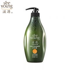 滋源（seeyoung）无患子保湿滋养护发素无硅油润养柔顺焕亮男女润发乳 中干性535ml