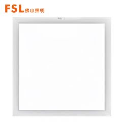 佛山照明（FSL）面板灯220V18W60K300*300金属边框高显 铝扣沐光Ⅱ白10*1