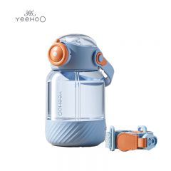 英氏（YEEHOO） S37B小飞侠夏季杯米蓝色600ml