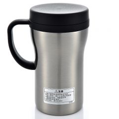 虎牌（TIGER） 保温杯不锈钢真空办公杯男女时尚泡茶水杯子 CWN-A48C 480ML 银雨XC