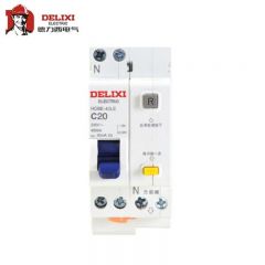 德力西电气（DELIXI ELECTRIC） HDBE-40LE相线 中性线漏电断路器；HDBE-40LE 1P N D 10A