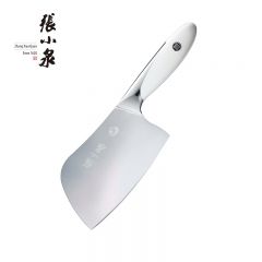 张小泉 D100141 大师印·和田雪砍骨刀不锈钢家用菜刀切片刀 家用款厨师刀具切菜刀 镜面砍骨刀